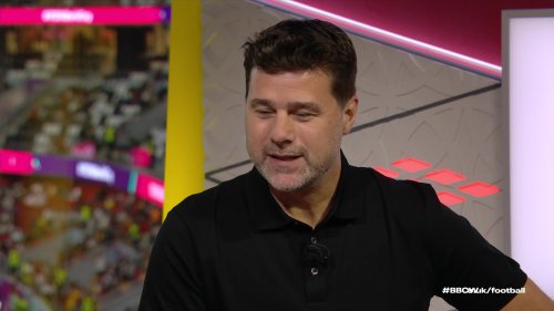 Spurs fans all say the same thing as Poch appears on BBC World Cup coverage