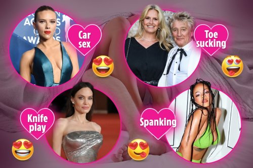 Celebs’ wildest fetishes - from knife play to drinking blood and sex in cars