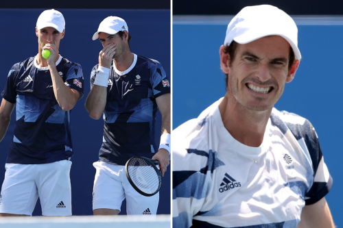 Andy Murray has cheeky victory celebration with Team GB team-mate Joe Salisbury