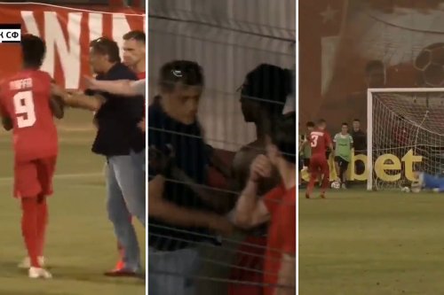 Footy club owner fights with pen-taker just to see kick MISSED and side go bust