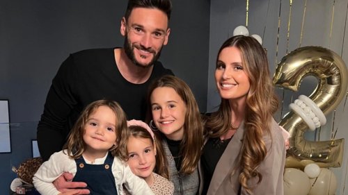 Who is Hugo Lloris wife Marine Lloris and how many children do they have?