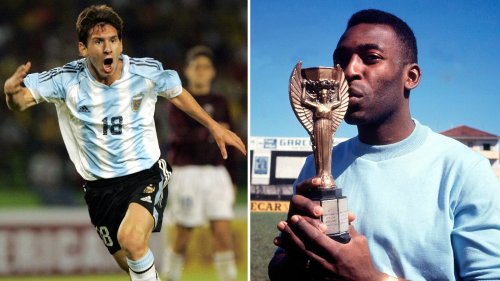 Youngest World Cup scorers ever revealed including Messi, Pele and England icon