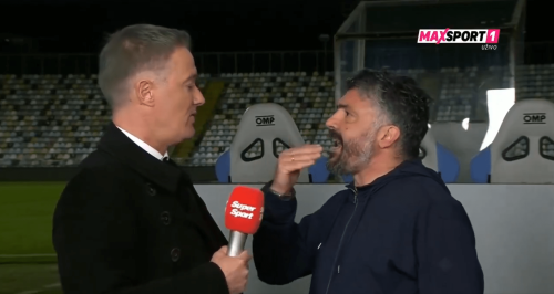 Rangers cult hero goes berserk in astonishing bust up with pundit live on air