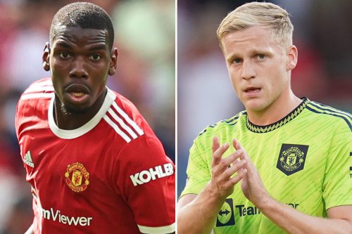 Van de Beek 'wanted to quit' Man Utd as Pogba 'turned up late' but still played