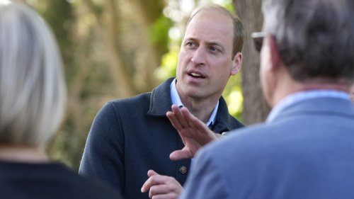 Prince William all smiles on first engagement since Kate's cancer news