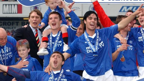 Rangers title heroes re-united as Mikel Arteta hooks up with old Ibrox team-mate