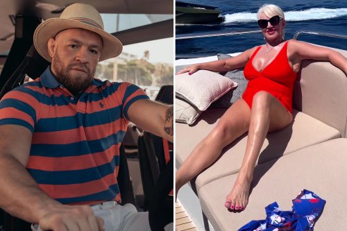 Conor McGregor and his mum relax on £3m superyacht ahead of UFC return