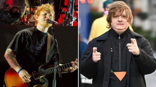 Ed Sheeran pays touching tribute to Lewis Capaldi at Glasgow gig