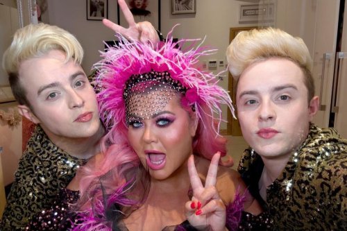 Gemma Collins and Jedward shocked as they spot huge Hollywood star on night out