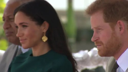 I saw 'Meghan Markle do a brilliant performance while Harry was staring daggers'