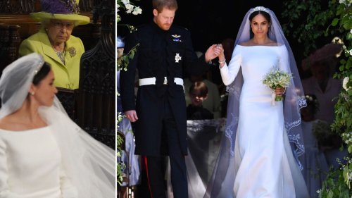 The Queen was ‘surprised’ that divorcee Meghan wore a white wedding dress
