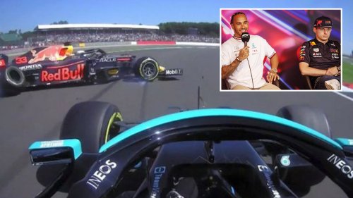 Verstappen MOCKED Hamilton just moments after his 180mph 2021 British GP crash