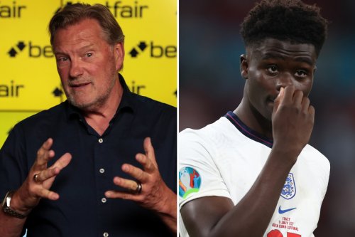 Hoddle urges brave England star Saka to see psychologist after penalty agony