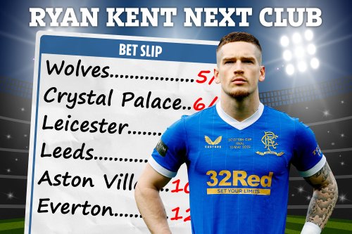 Ryan Kent next club - latest odds: Premier League clubs lining up for Gers speedster