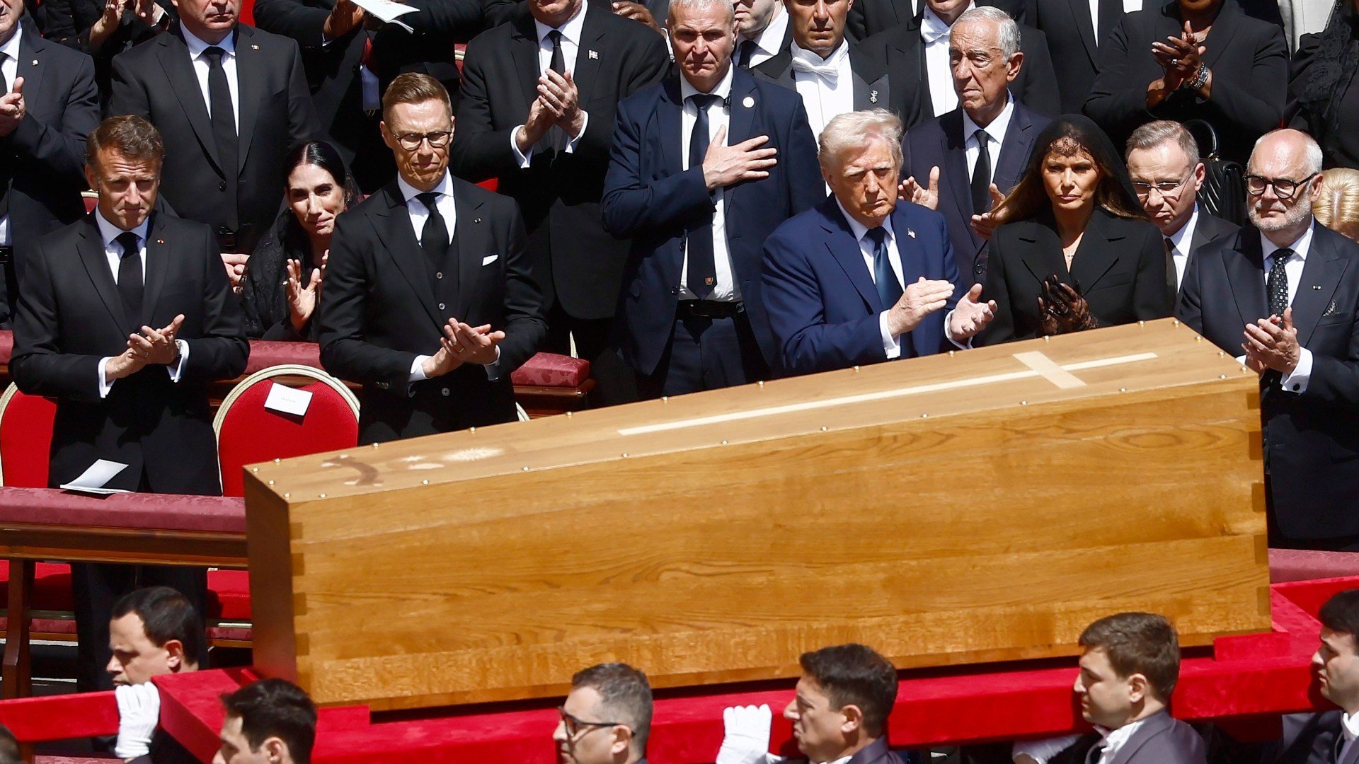 Pope funeral seating plan secrets from front row Trump to Will's 'relegation'