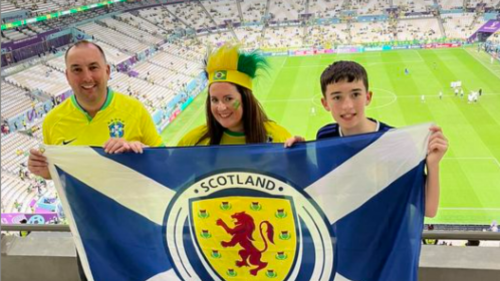 Scotland fans making their mark at the World Cup, despite heroes not being there