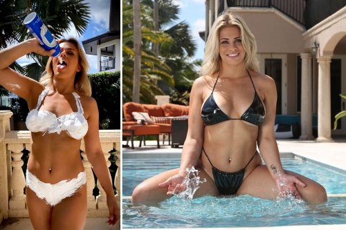 Paige VanZant covers modesty with whipped cream and reveals shes naked 24/7 at home so doesnt send husband nude pics Flipboard