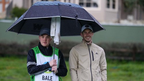 Bale finishes on 16-under par in rainy PGA debut weeks after quitting football