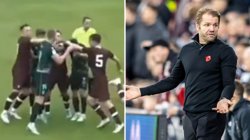 Hearts boss Robbie Neilson opens up on 'out of control' mass brawl against Almeria