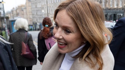 Ex-Spice Girl Geri Horner spotted in Scots city as she visits top tourist spot