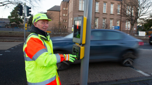 I'm a lollipop man - I'm not allowed to use my stick or leave the pavement under new rules