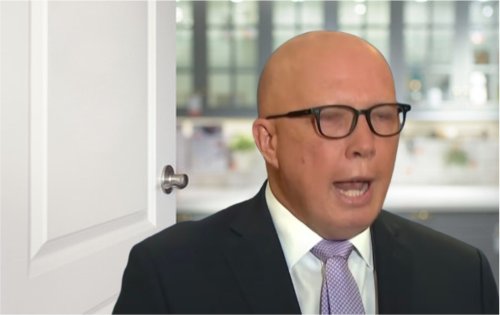 Peter Dutton Stubs Toe, Compares It to 9/11