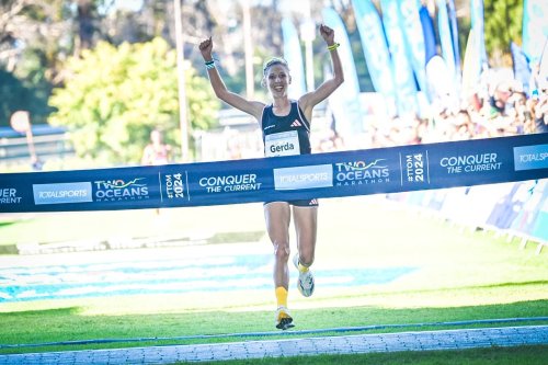 Gerda Steyn's Two Oceans Marathon Strava numbers are OFF THE CHARTS!