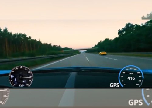 WATCH: German government upset after millionaire hits 414km/h on public road