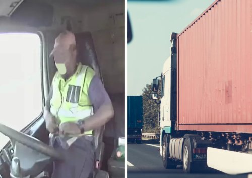 WATCH: SA truck driver caught in uncompromising position crashes *Warning