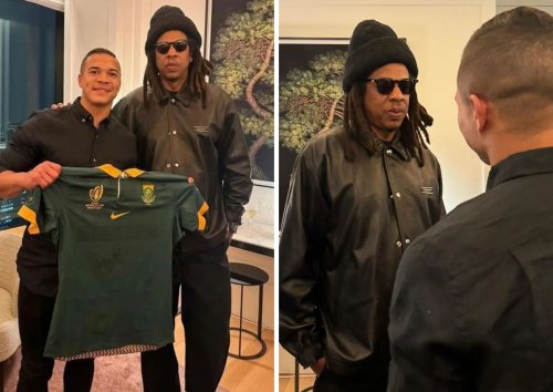 Cheslin Kolbe trolled over Jay Z meeting amid Diddy drama [photo]