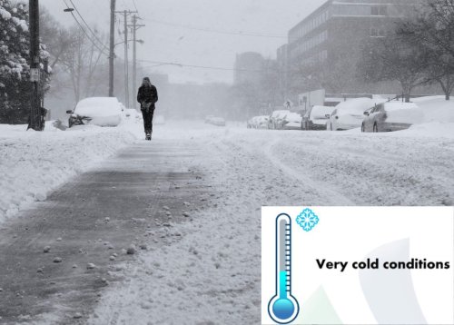 WEATHER: Disruptive SNOW and bitter cold to grip four provinces TODAY