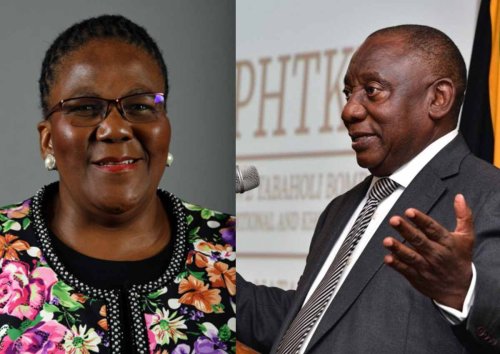 BREAKING: Minister Dipuo Peters SUSPENDED without pay