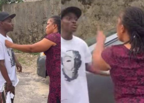 EISH WENA: Mother turns down car gift from her 18-year-old son, slaps him [Video]