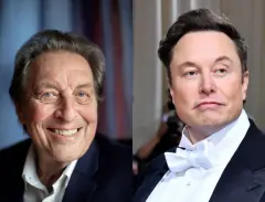 Elon Musk's ex-wife told his biographer that deep inside the Tesla CEO 'is  this manchild still standing in front of his father