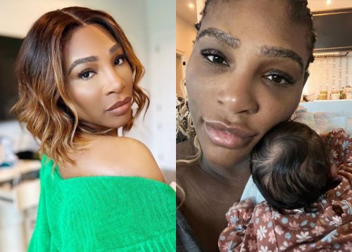 Serena Williams embraces daughter after confessing 'she's not ok'