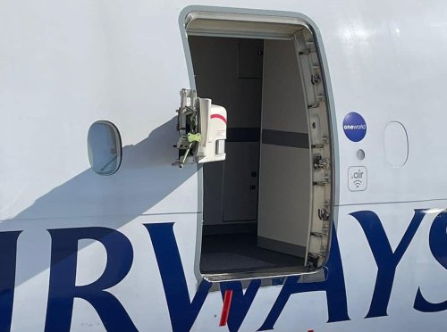 ‘A bizarre incident’: Door ripped off British Airways plane in Cape Town