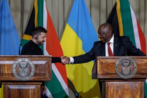 Ramaphosa praises Zelensky over Ukraine truce stance