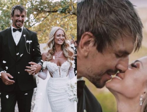 Mr And Mrs Etzebeth: Inside Springbok Eben And Anlia's Wedding 