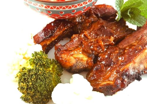 Enjoy these easy-to-make Sticky Lamb Ribs