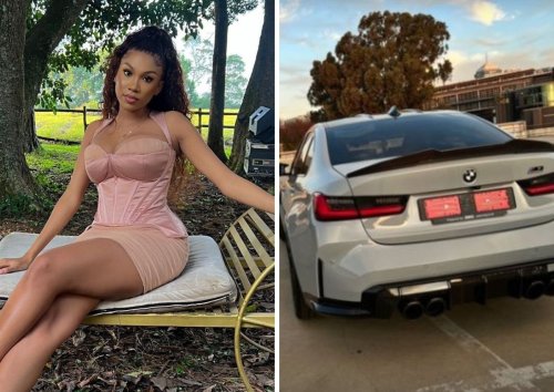 Late Mother's Day gift? Andile Mpisane's wife shows off R2m car