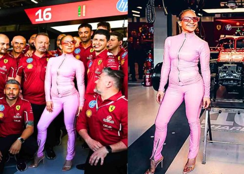 Jennifer Lopez steals the show at F1 Saudi Arabian Grand Prix