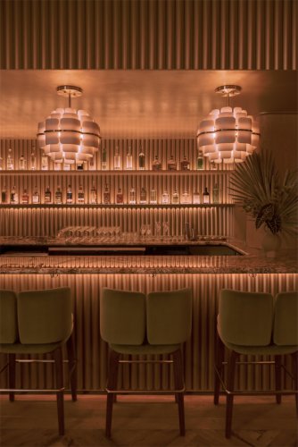 A French bistro in LA has a suntanned, rosy-cheeked palette
