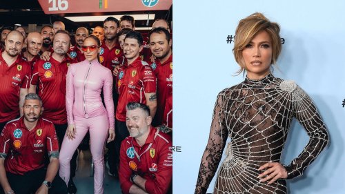 “She’s Clueless”: Jennifer Lopez’s Bold Fashion Statement in Ferrari F1 Garage Ignites Fan Reaction