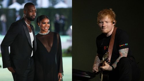 Dwyane Wade Reveals Wife Gabrielle Union Forced Him To Introduce Himself To Ed Sheeran At The Met Gala