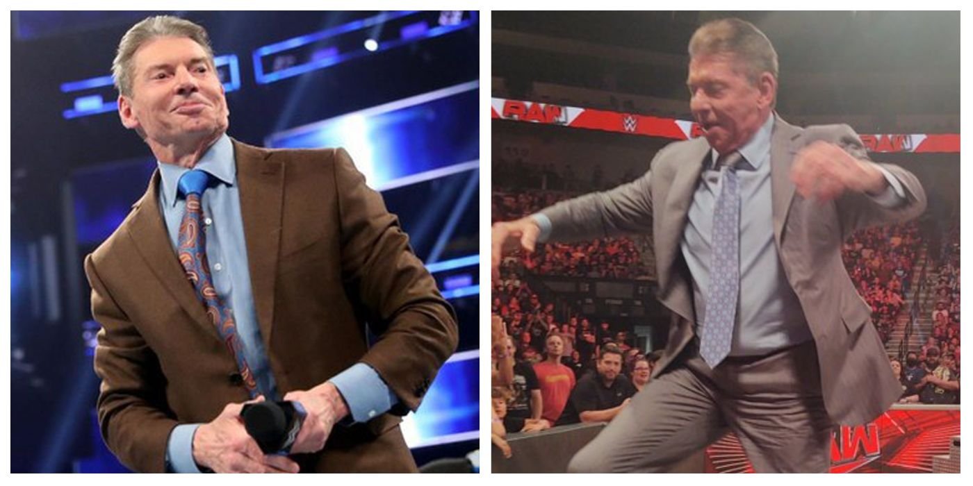 Vince McMahon's Hop Off The Raw Steps Has Gone Very Viral