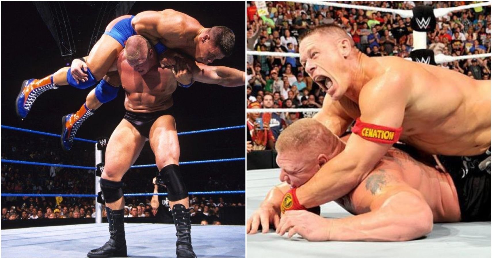 Every John Cena Vs Brock Lesnar Match, Ranked From Worst To Best