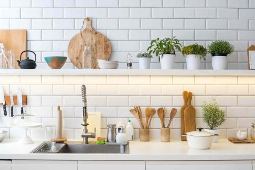 Your Kitchen Backsplash Is Dirtier Than You Think—Here's the Best Way to Clean It