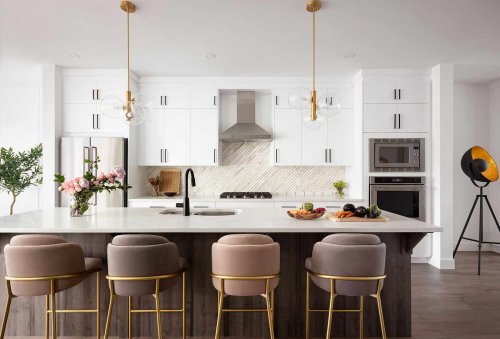 Get Inspired By These Stunning Kitchen Island Back Panels