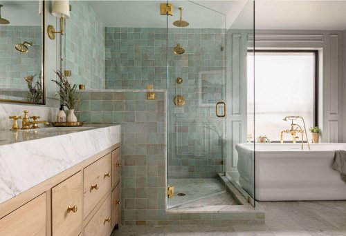 24 Half-Wall Showers to Add More Privacy and Structure to Your Bathroom