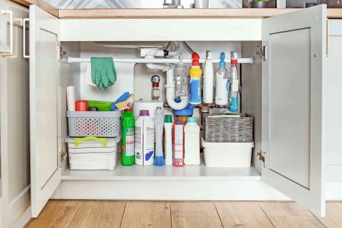 Don't Store These 8 Items Under Your Kitchen Sink, Experts Warn